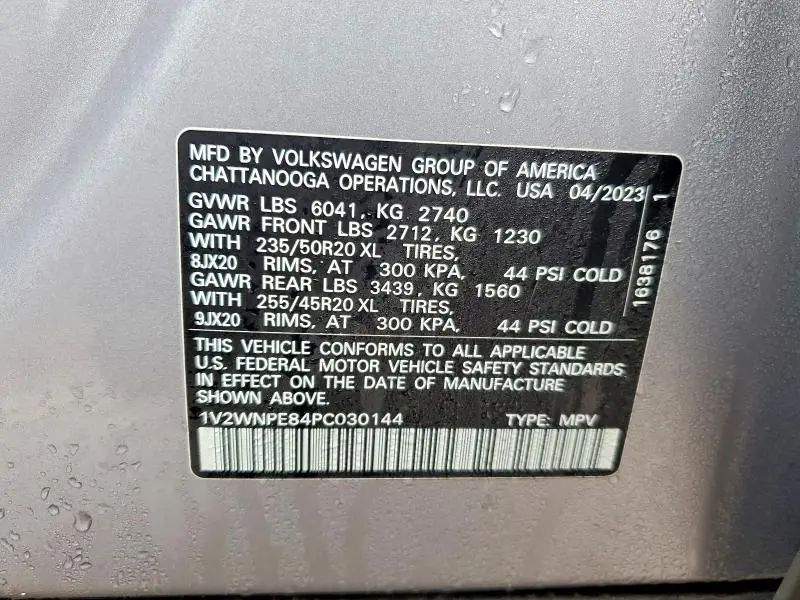 2023 VOLKSWAGEN ID.4 PRO S  