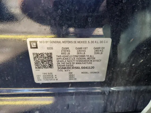 2020 CHEVROLET BLAZER 2LT  