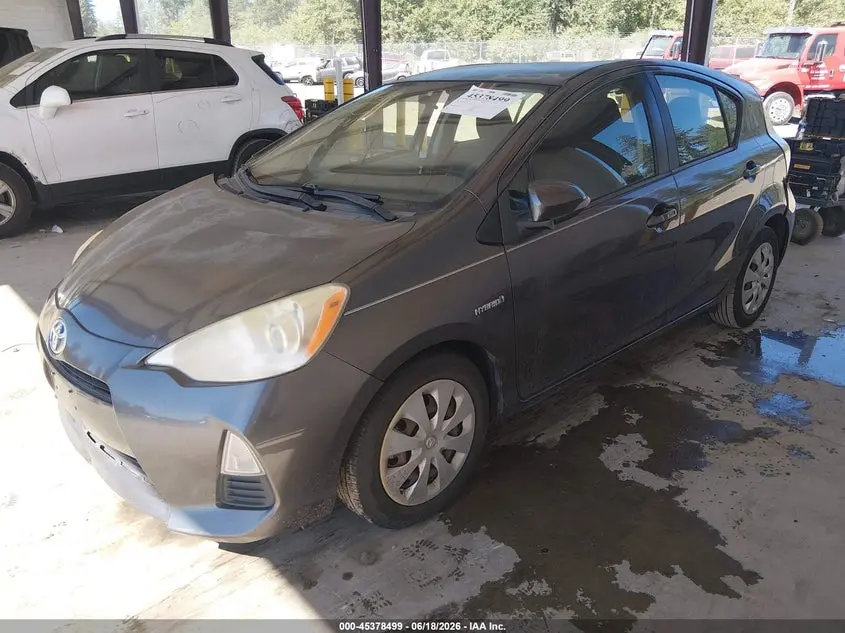 2012 TOYOTA PRIUS C TWO