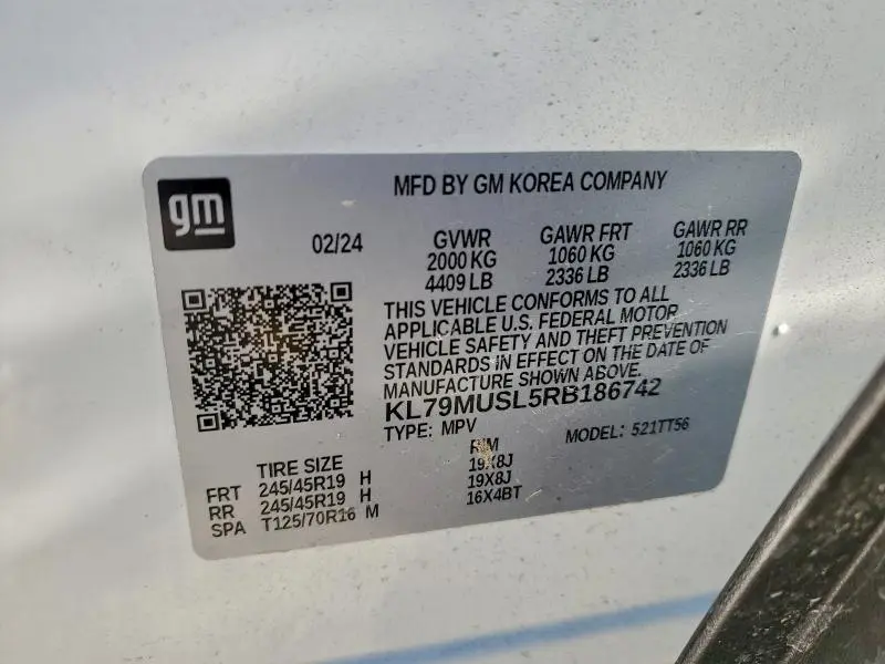 2024 CHEVROLET TRAILBLAZER RS  