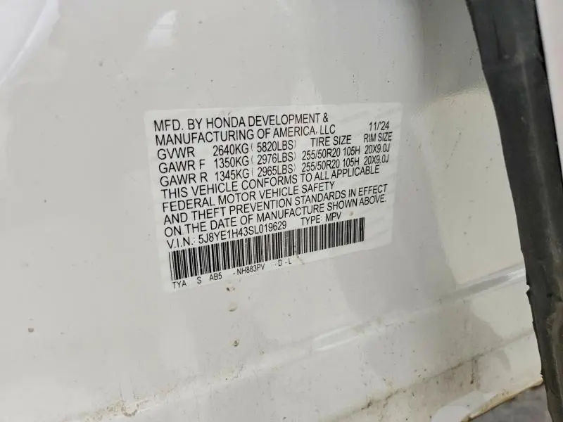 2025 ACURA MDX AWD   