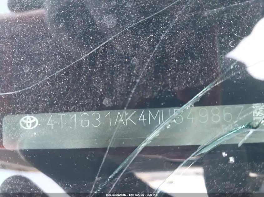 2021 TOYOTA CAMRY SE HYBRID