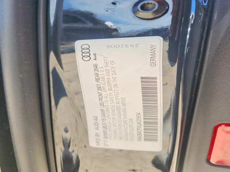 2018 AUDI S5 PREMIUM PLUS  