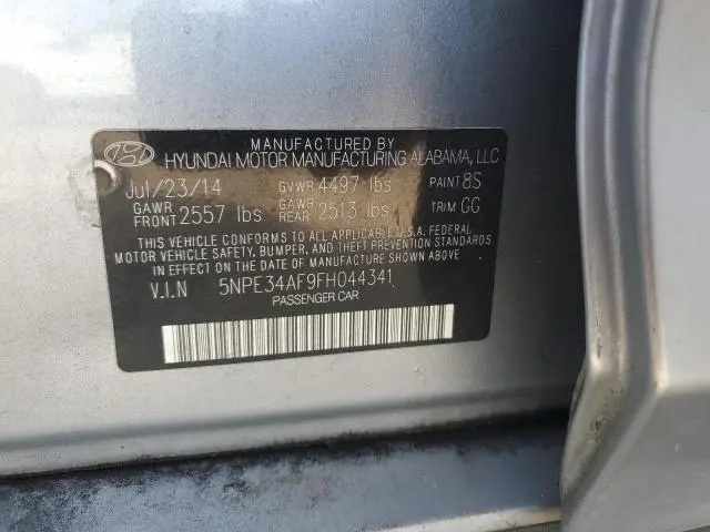 2015 HYUNDAI SONATA SPORT  