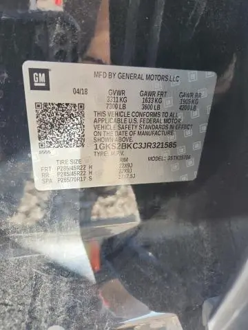 2018 GMC YUKON SLT  
