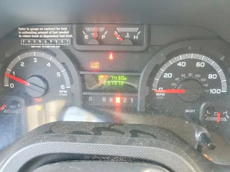 2013 FORD ECONOLINE E250 VAN  