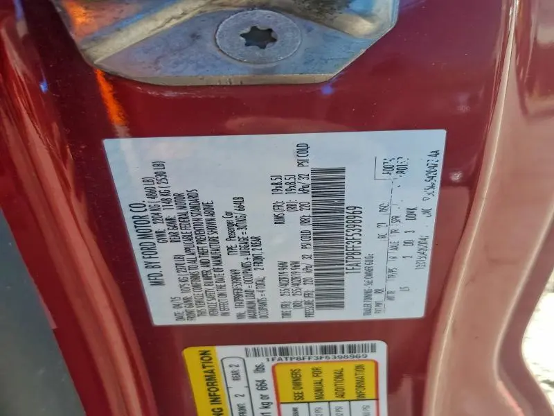 2015 FORD MUSTANG GT  