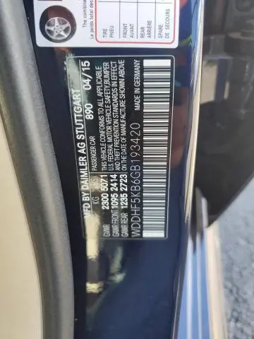 2016 MERCEDES-BENZ E 350  