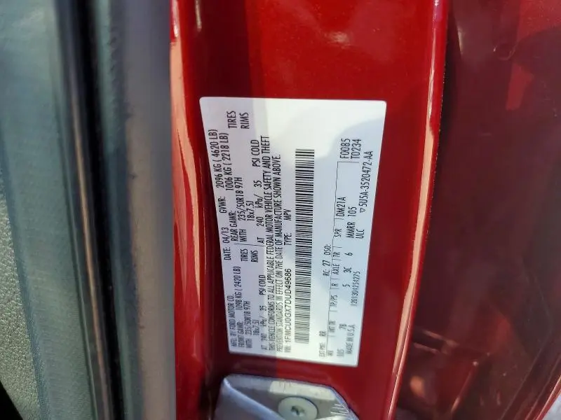 2013 FORD ESCAPE SE  