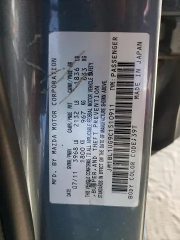 2012 MAZDA 3 I  