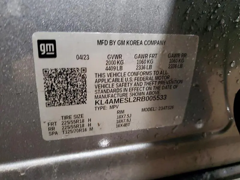 2024 BUICK ENCORE GX SPORT TOURING  