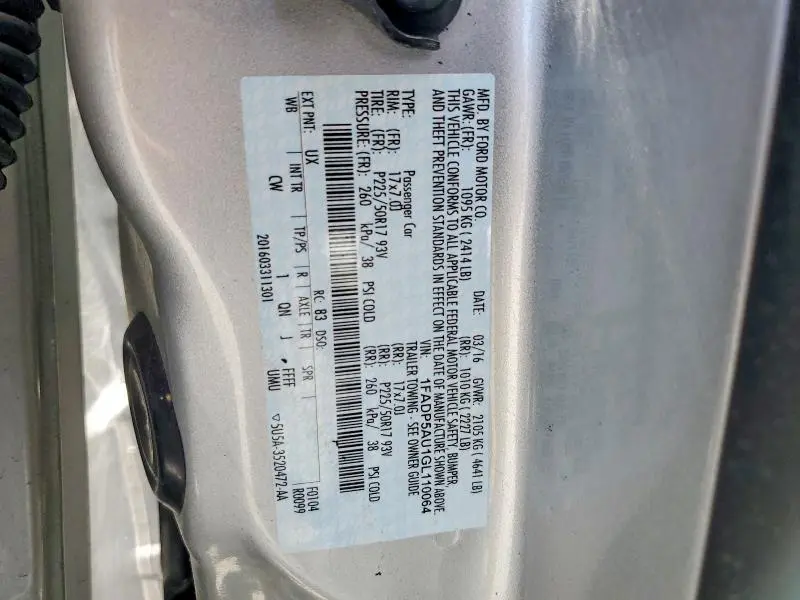 2016 FORD C-MAX SE  