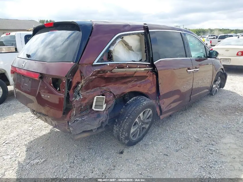 2016 HONDA ODYSSEY TOURING/TOURING ELITE