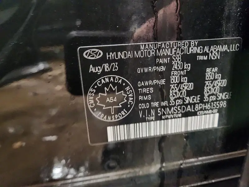 2023 HYUNDAI SANTA FE CALLIGRAPHY  