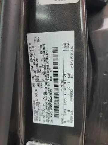 2018 FORD ESCAPE SE  