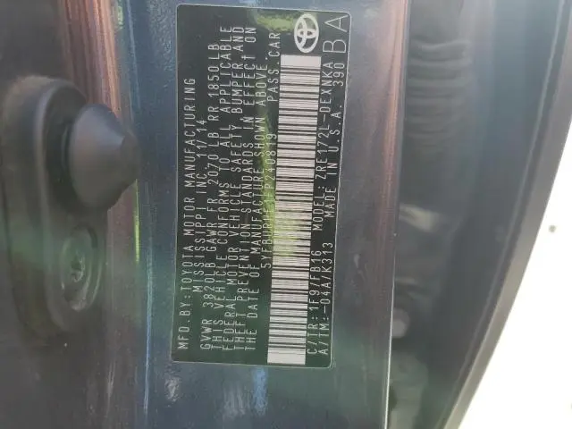 2015 TOYOTA COROLLA L  