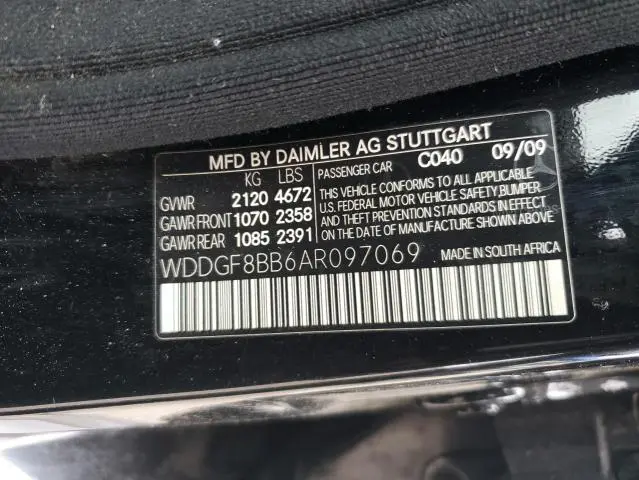 2010 MERCEDES-BENZ C 300 4MATIC  
