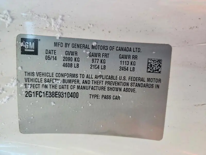 2014 CHEVROLET CAMARO LT  