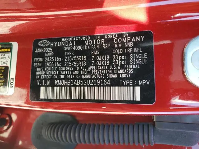 2025 HYUNDAI KONA SEL  