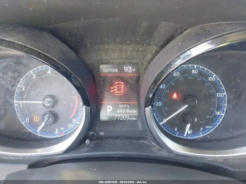 2015 TOYOTA COROLLA S PREMIUM