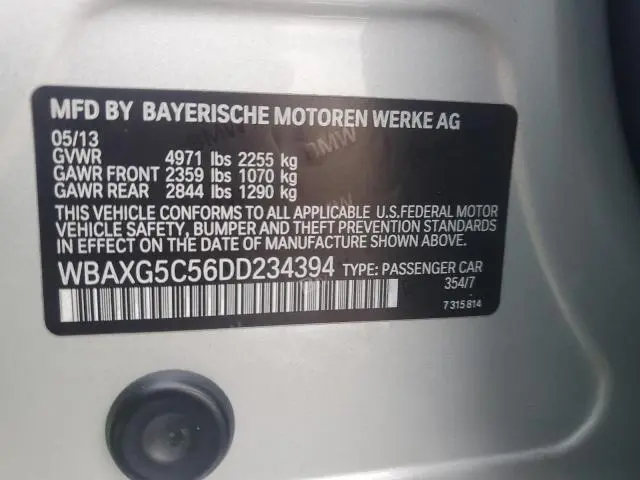 2013 BMW 528 I  