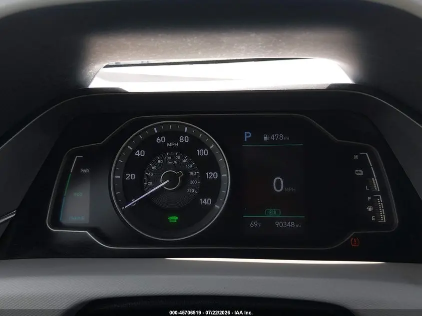 2020 HYUNDAI IONIQ HYBRID BLUE