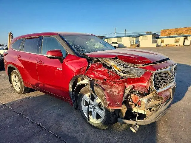 2021 TOYOTA HIGHLANDER HYBRID LE  