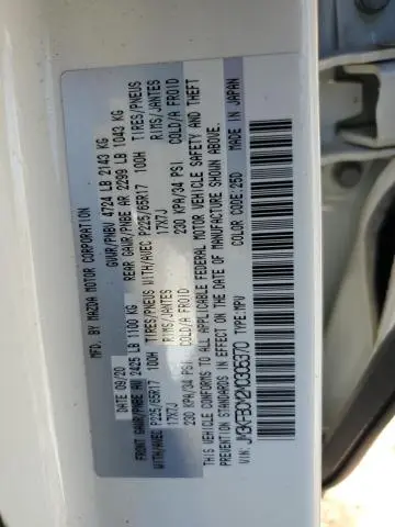 2021 MAZDA CX-5 TOURING  