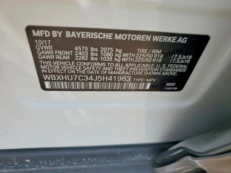 2018 BMW X1 SDRIVE28I  