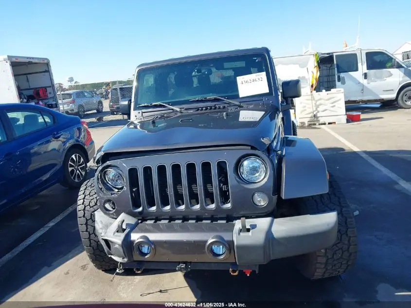 2017 JEEP WRANGLER SAHARA 4X4