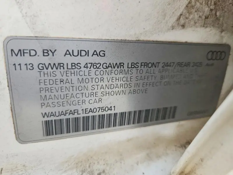 2014 AUDI A4 PREMIUM  