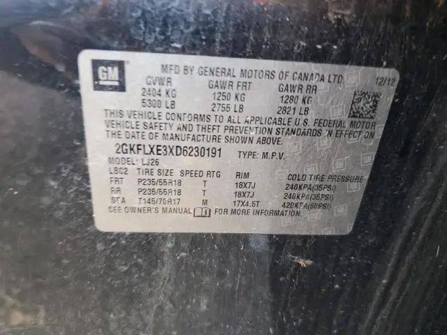 2013 GMC TERRAIN SLT  