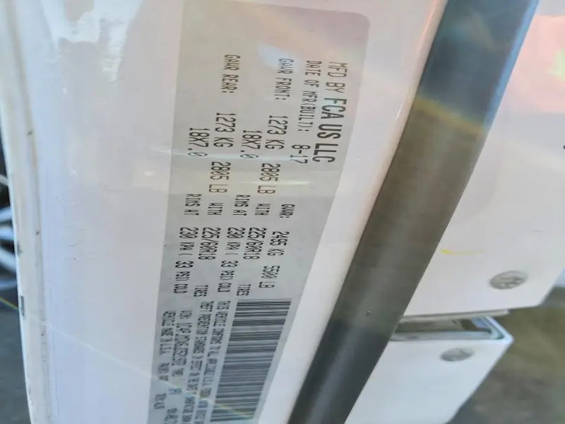 2018 JEEP CHEROKEE LIMITED  