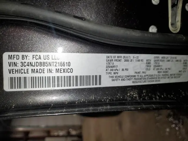 2022 JEEP COMPASS LATITUDE  