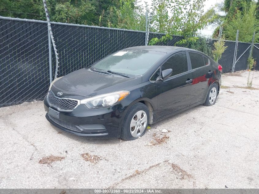 2016 KIA FORTE LX