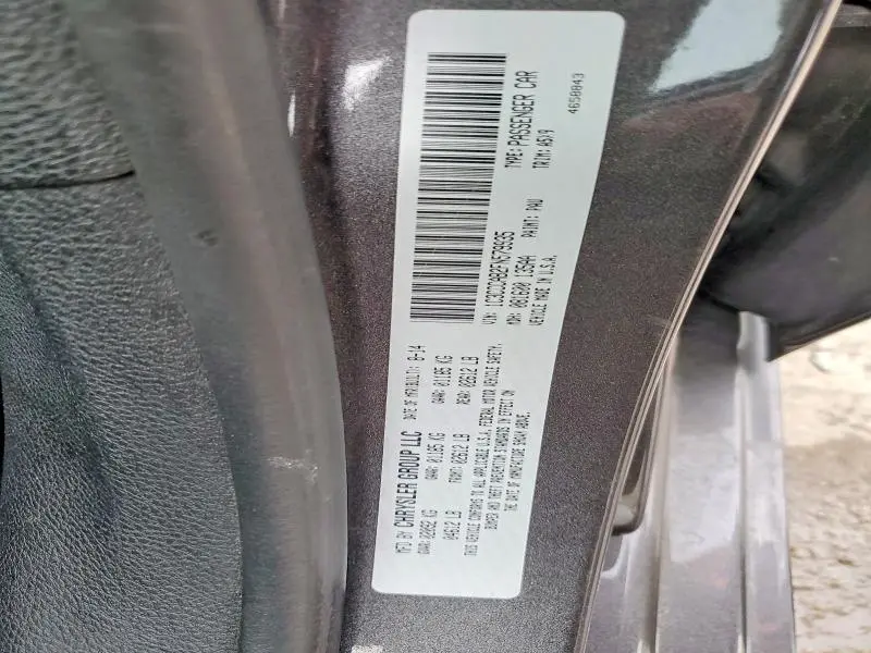 2015 CHRYSLER 200 LIMITED  