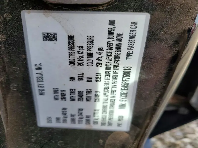 2024 TESLA MODEL 3   