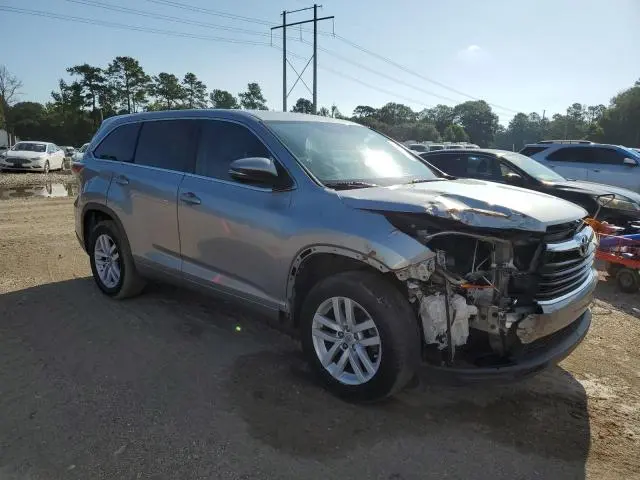 2015 TOYOTA HIGHLANDER LE  