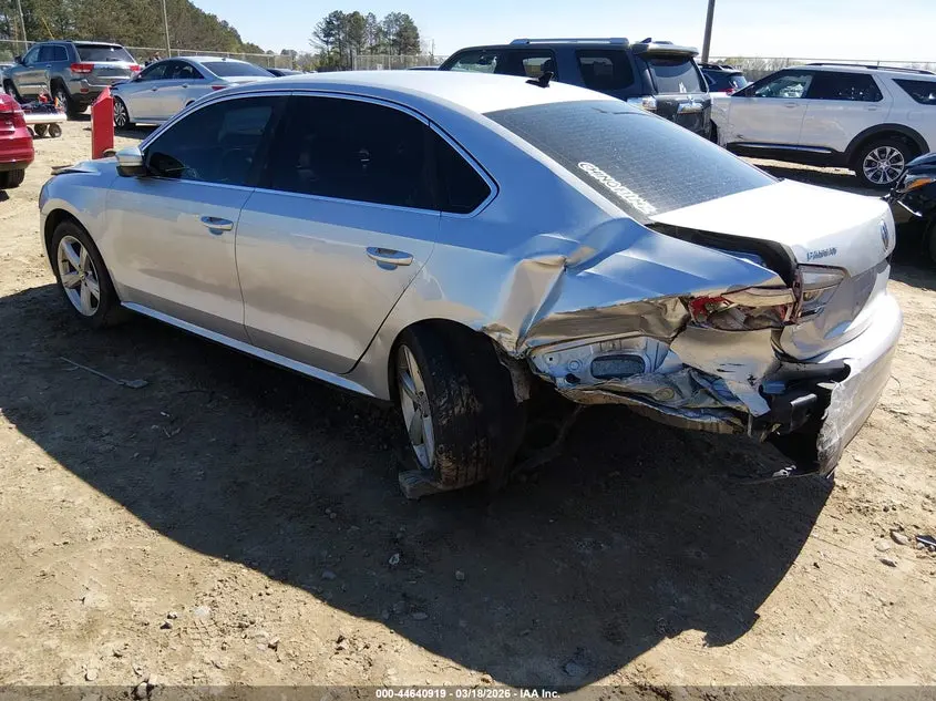 2015 VOLKSWAGEN PASSAT 1.8T LIMITED EDITION