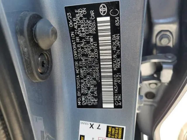 2023 TOYOTA COROLLA LE  