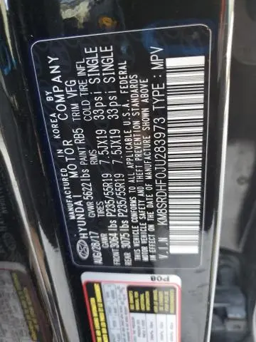 2018 HYUNDAI SANTA FE SE ULTIMATE  
