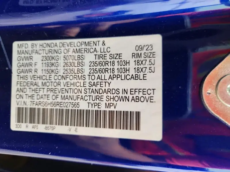 2024 HONDA CR-V SPORT  