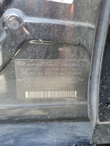 2011 HYUNDAI SONATA SE  