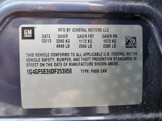 2013 BUICK LACROSSE PREMIUM  