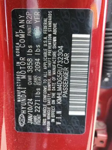 2024 HYUNDAI ELANTRA SEL  
