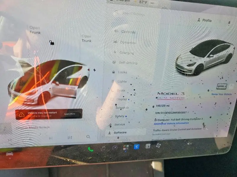 2021 TESLA MODEL 3   