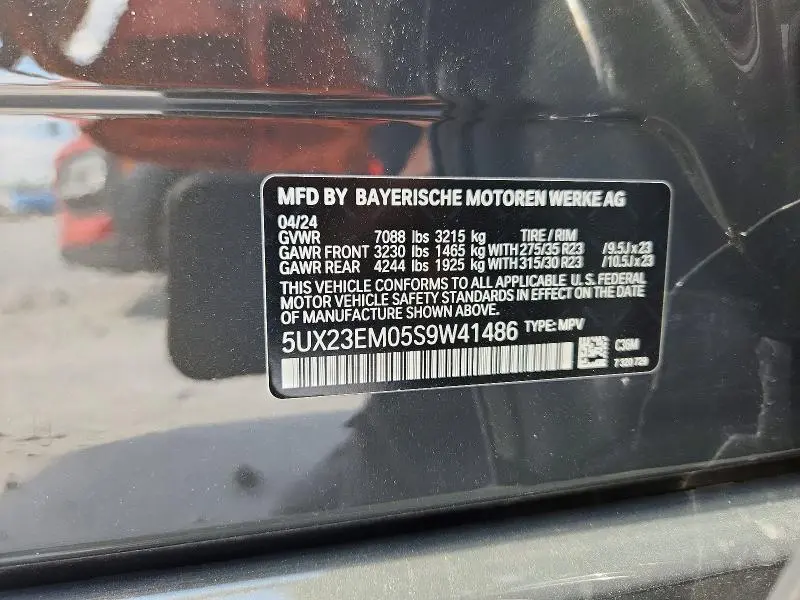 2025 BMW X7 XDRIVE40I  