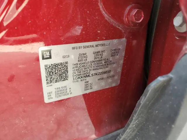 2019 GMC ACADIA SLT-1  