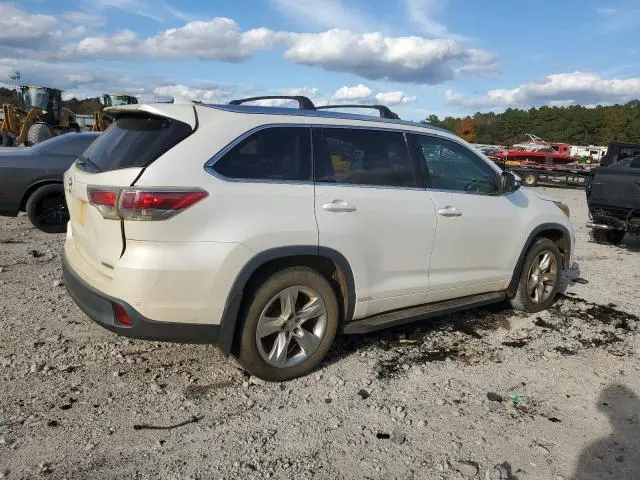 2015 TOYOTA HIGHLANDER LIMITED  