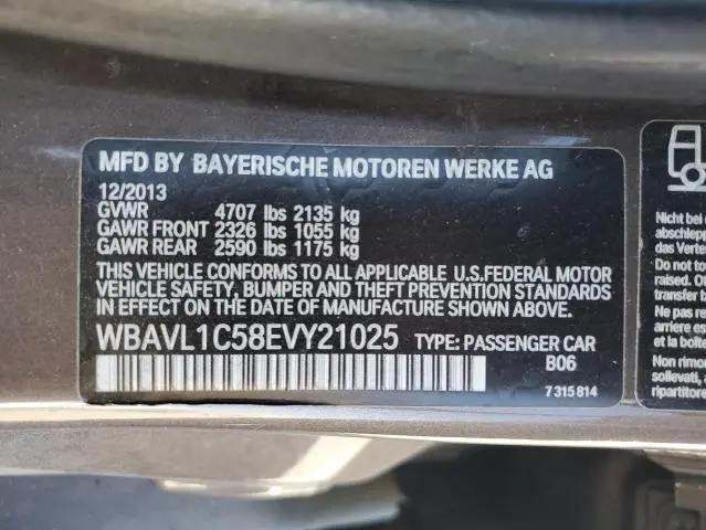 2014 BMW X1 XDRIVE28I  